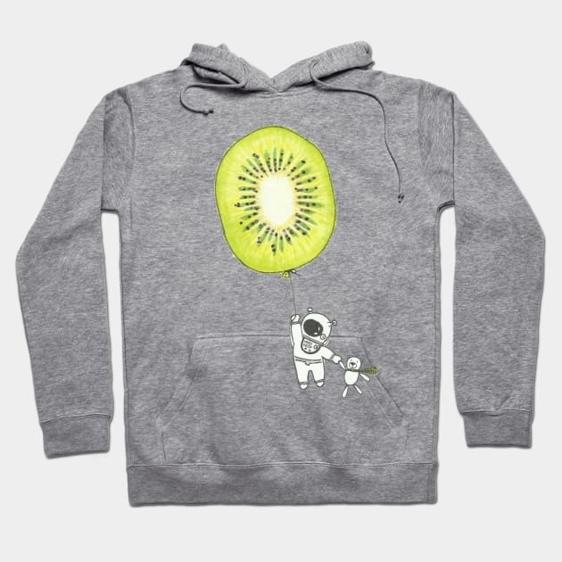 Kiwi flight Hoodie by NatIs